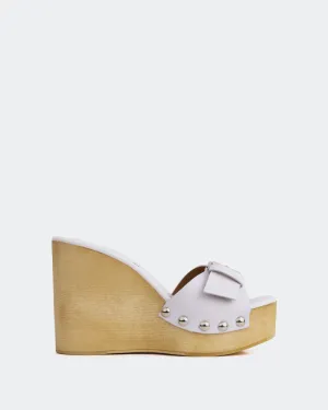 Adore White Leather