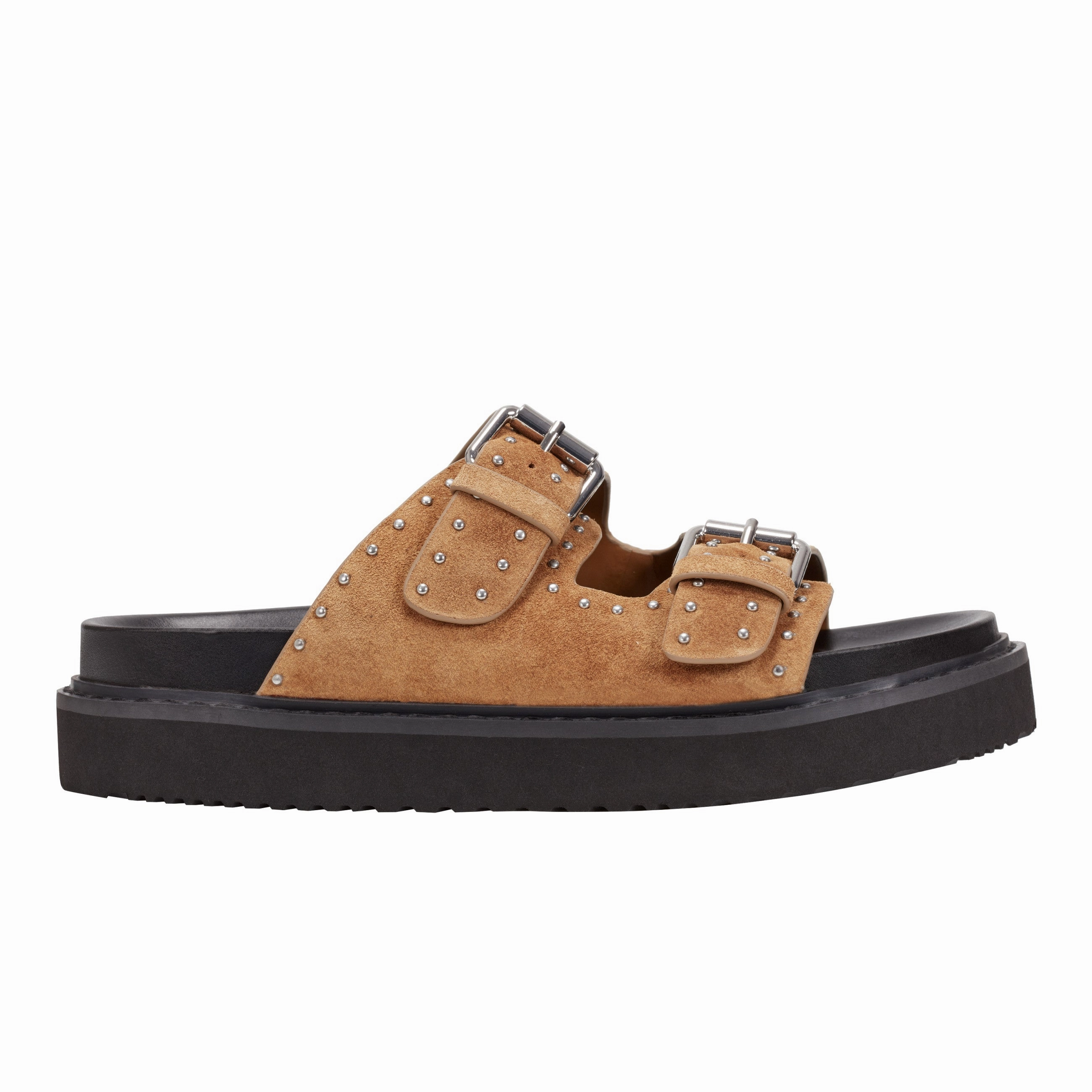 Agusta Studded Slide Sandal
