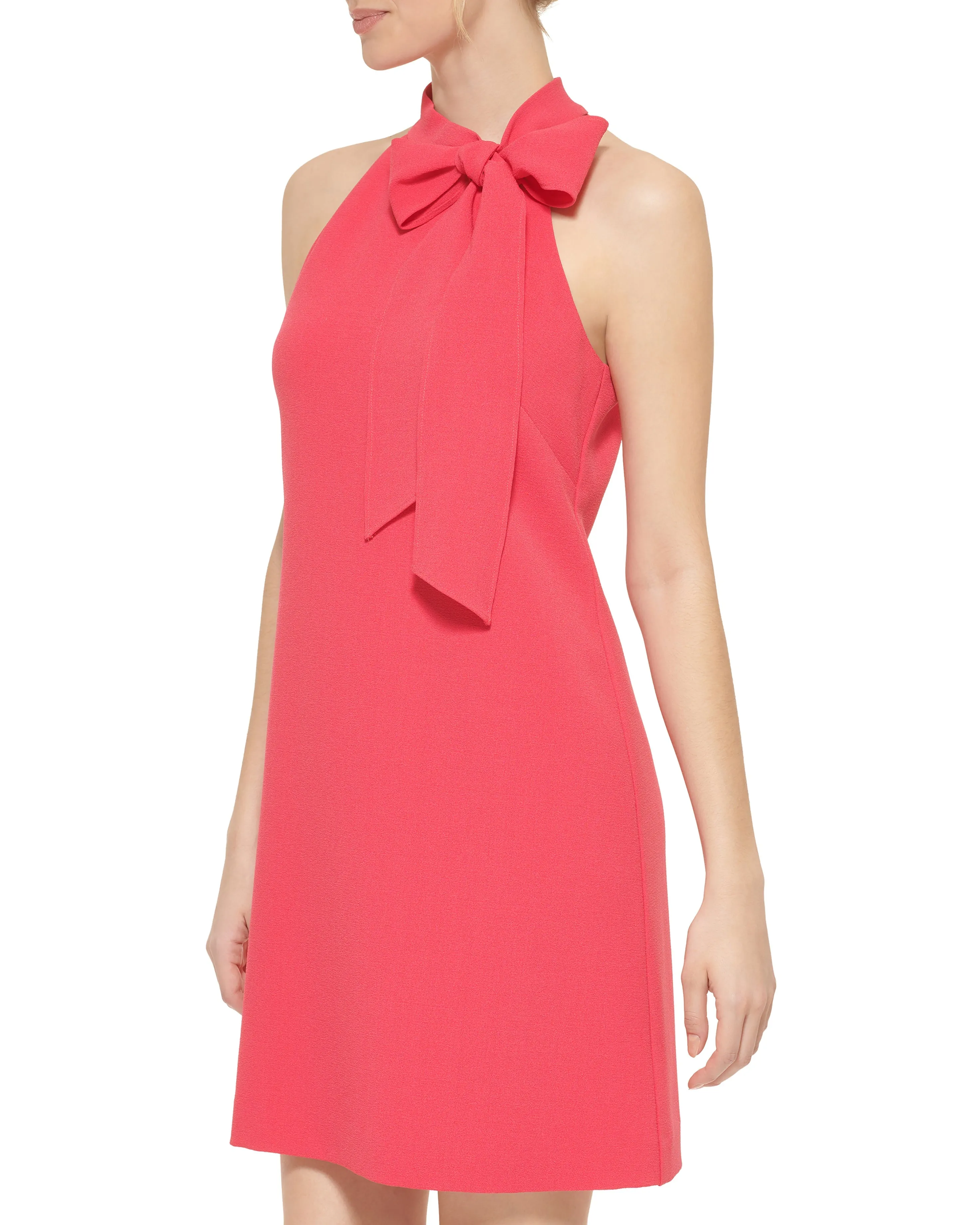 Bow-Neck Dress