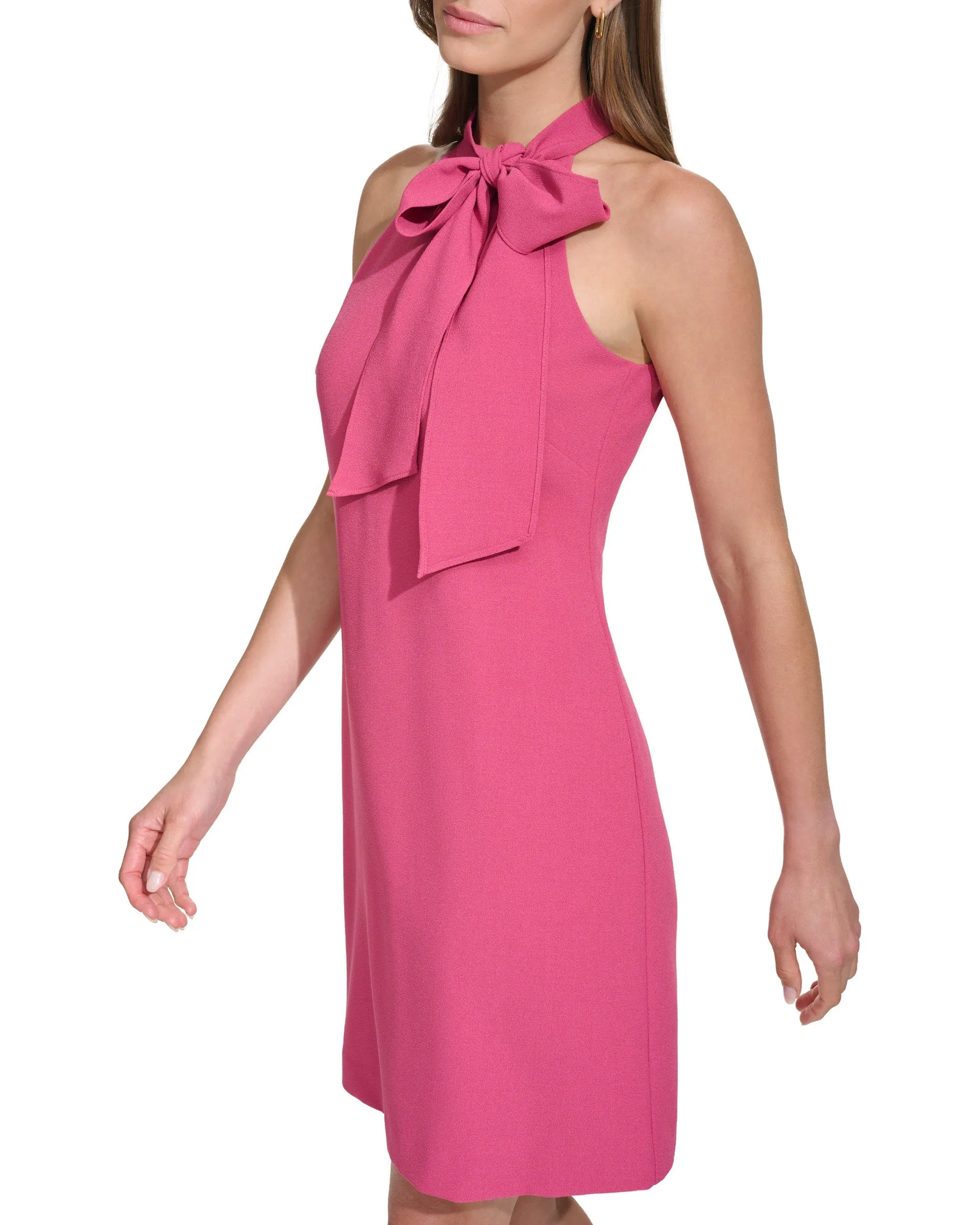 Bow-Neck Dress
