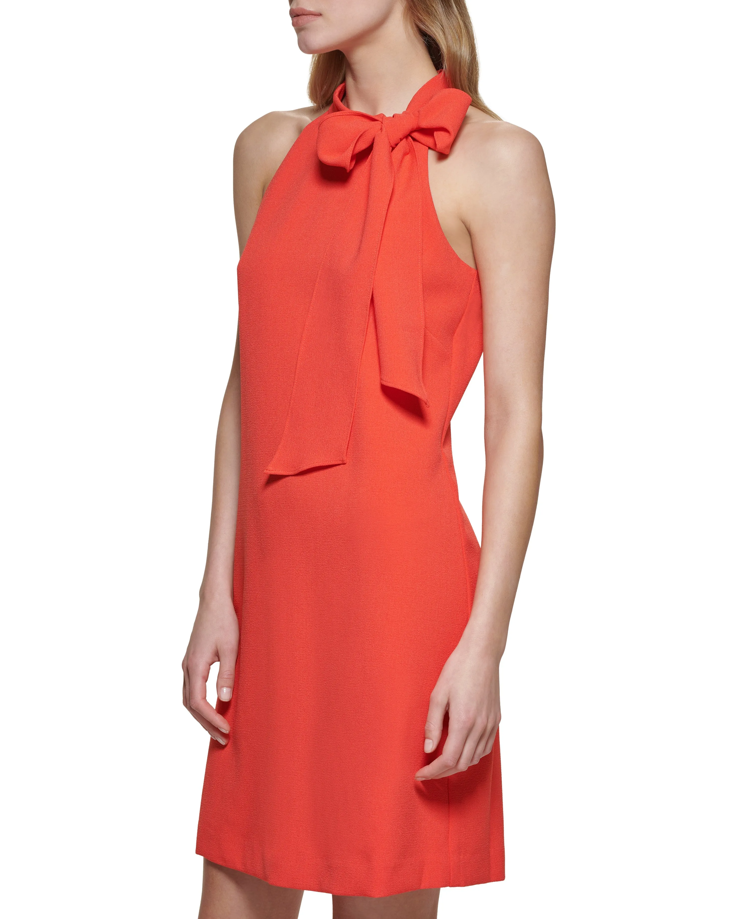 Bow-Neck Dress