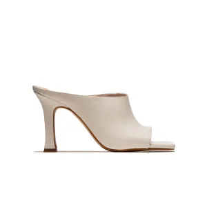 Davinci White Leather