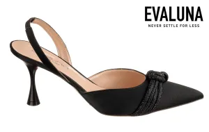 Eva Satin Black