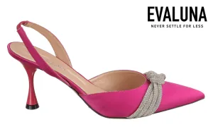Eva Satin Fuschia