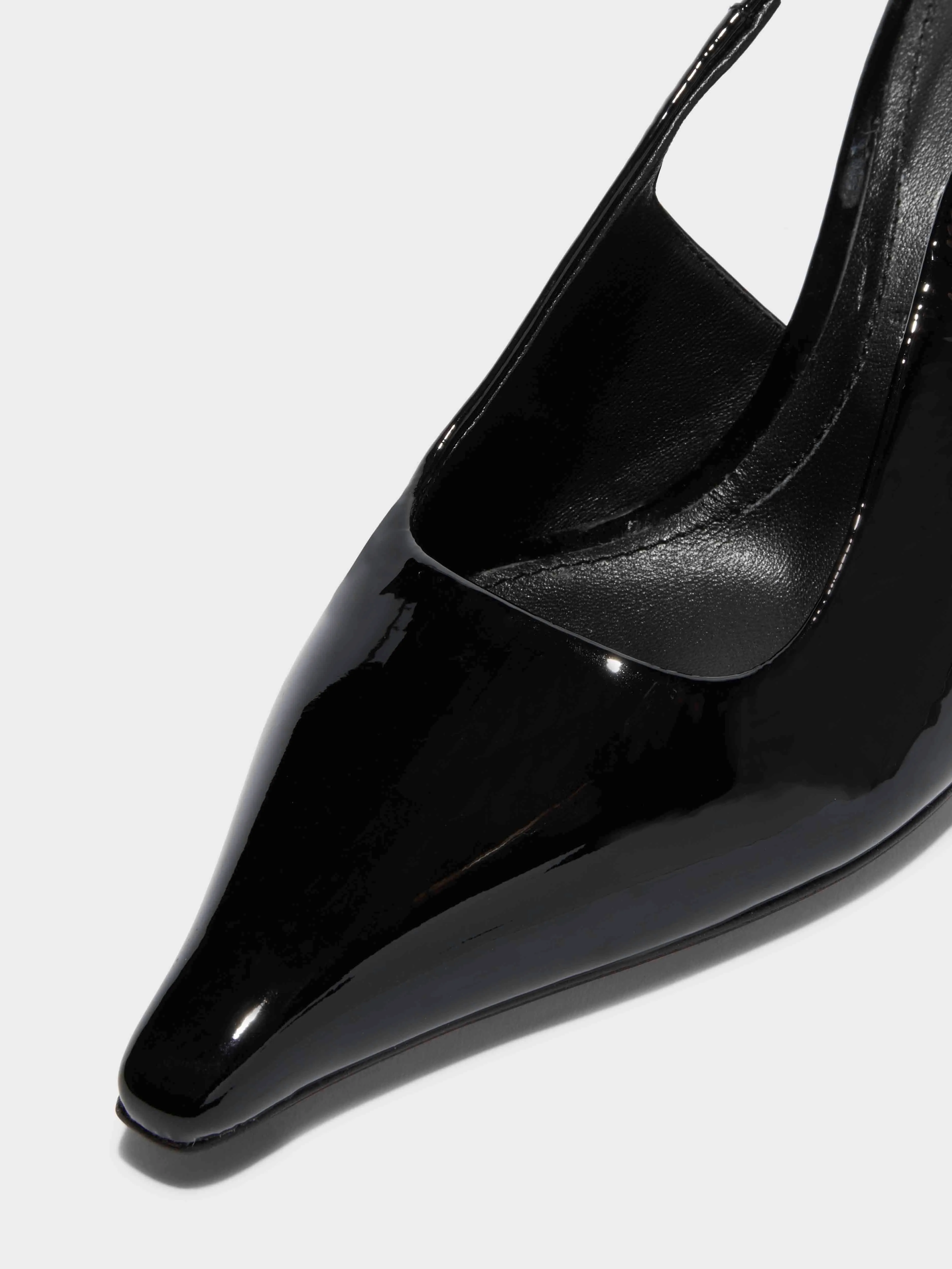 Fernanda Leather Slingback Pumps