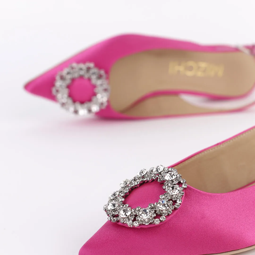 FYVIE - silk flat pump