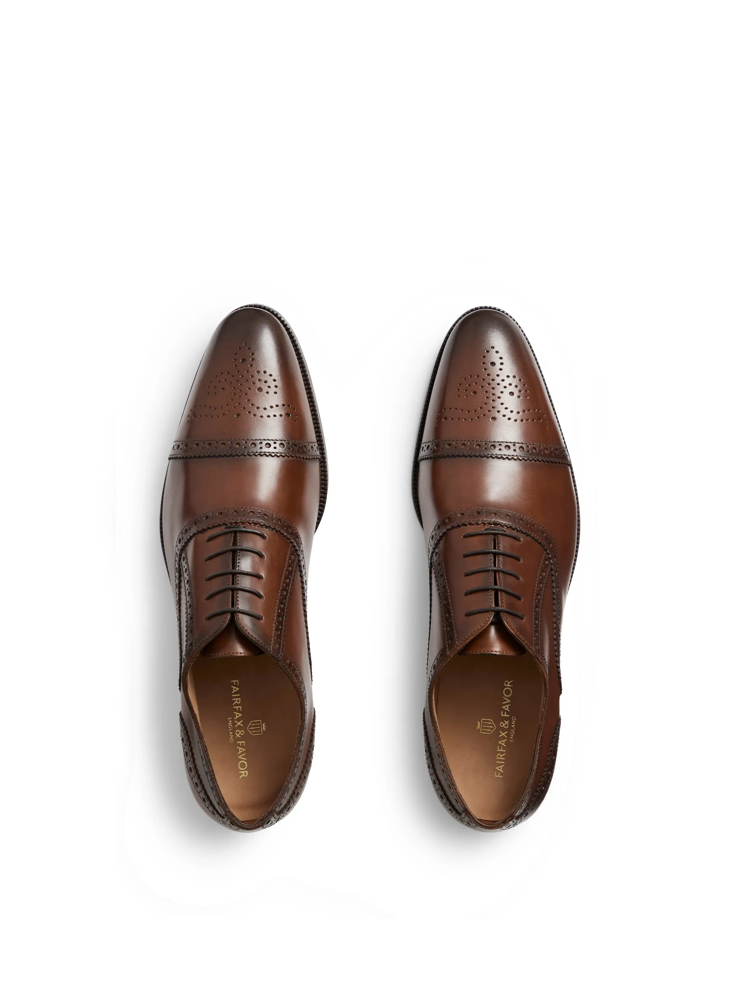 Houghton - Burnished Dark Tan Leather