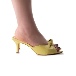 Manzanillo Yellow Leather