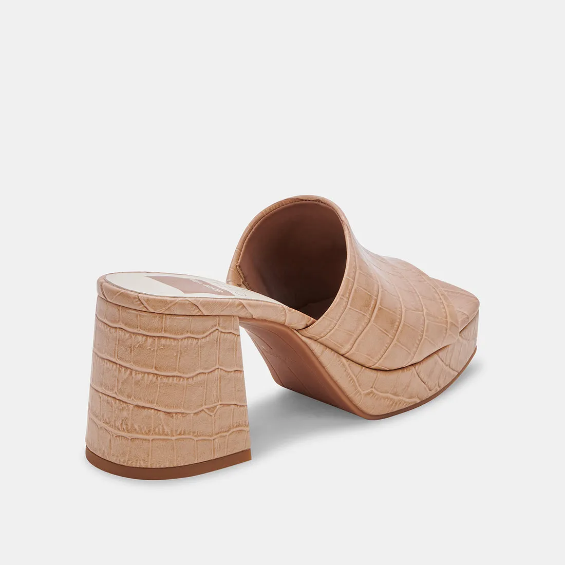MARSHA HEELS CAFE EMBOSSED STELLA - re:vita