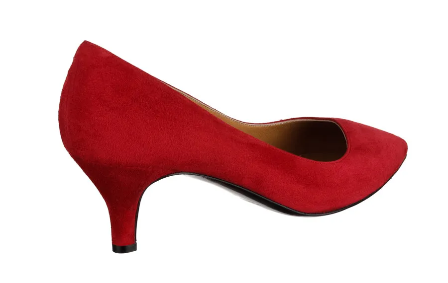 Mdf Pear Red Suede
