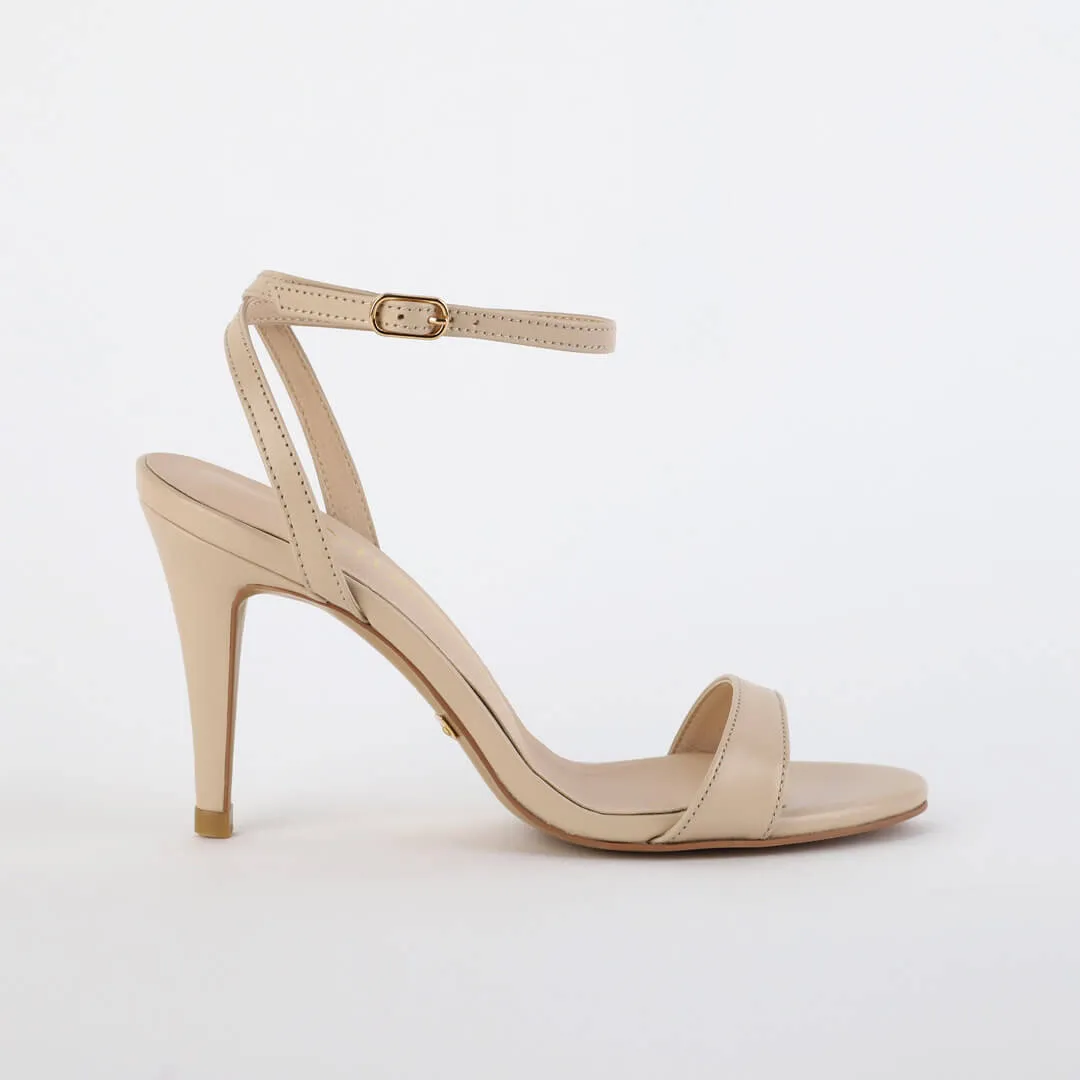 *MEGAN - light beige, 8cm size UK 2.5