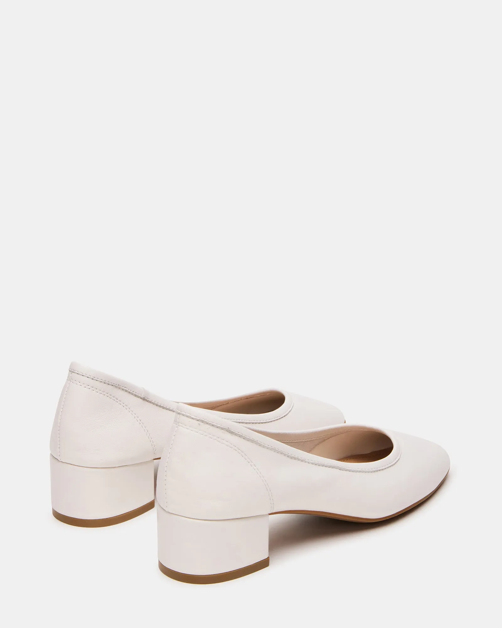 MOLLIE WHITE LEATHER