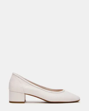 MOLLIE WHITE LEATHER
