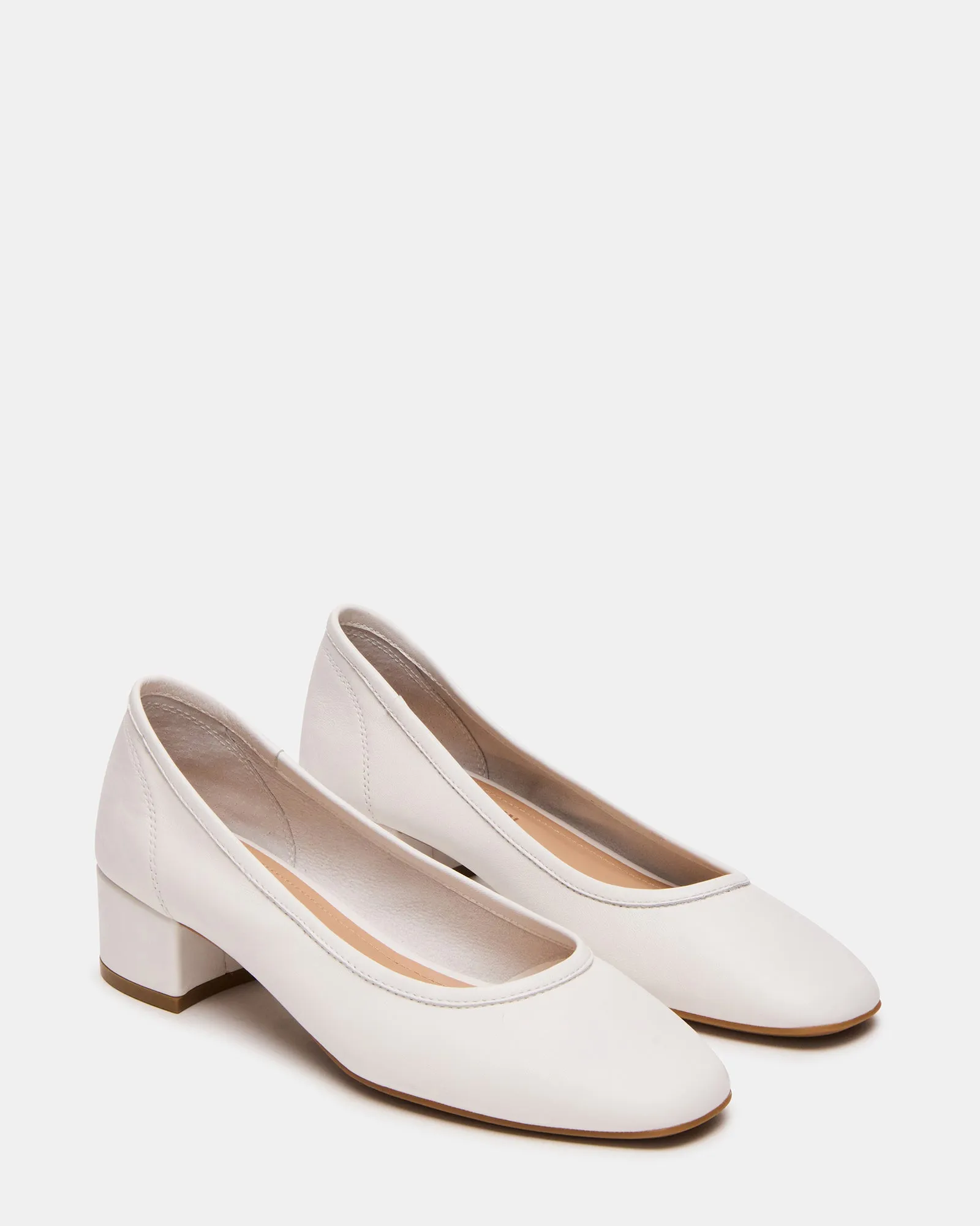 MOLLIE WHITE LEATHER