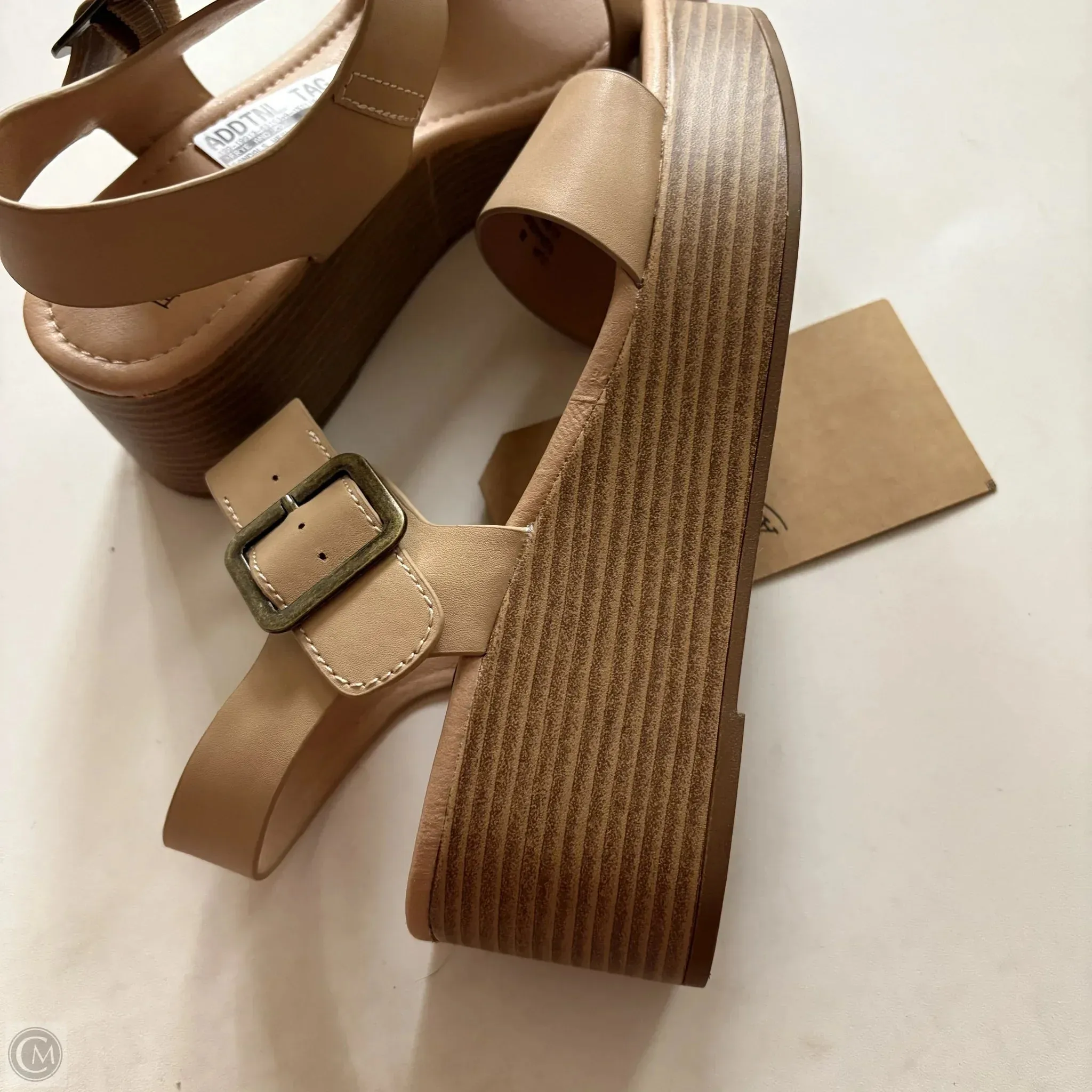 Sandals Heels Block By Frye And Co  Size: 8
