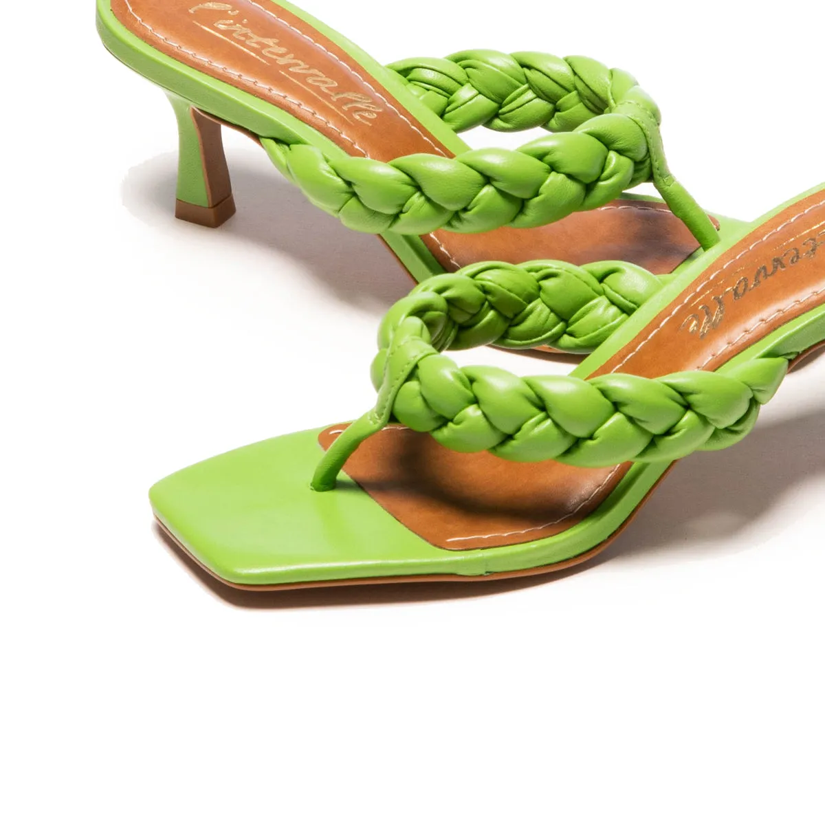 Saxony Green Leather