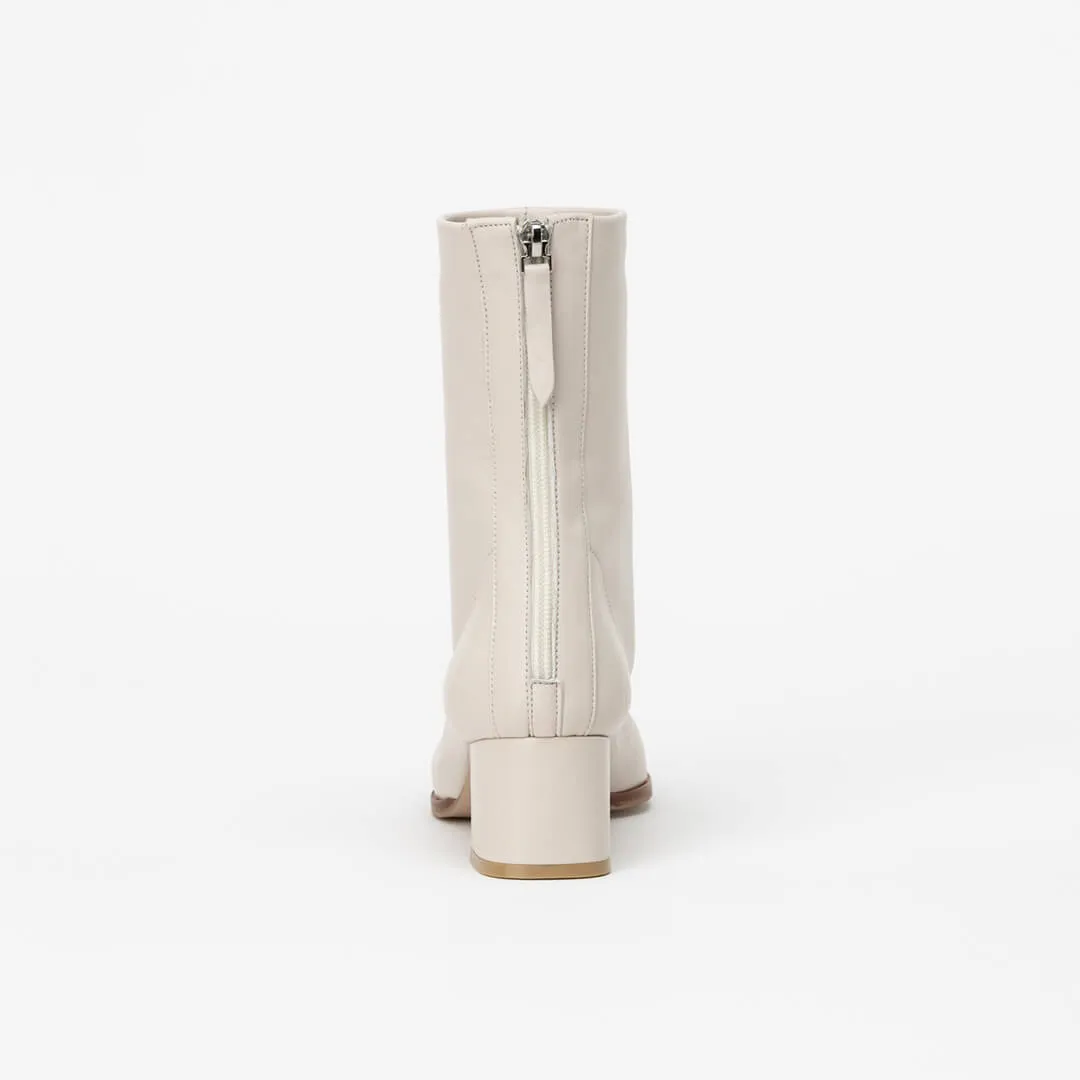 *UK size 1 - TEMOON - ivory, 5cm heels (worn in photo shoot)