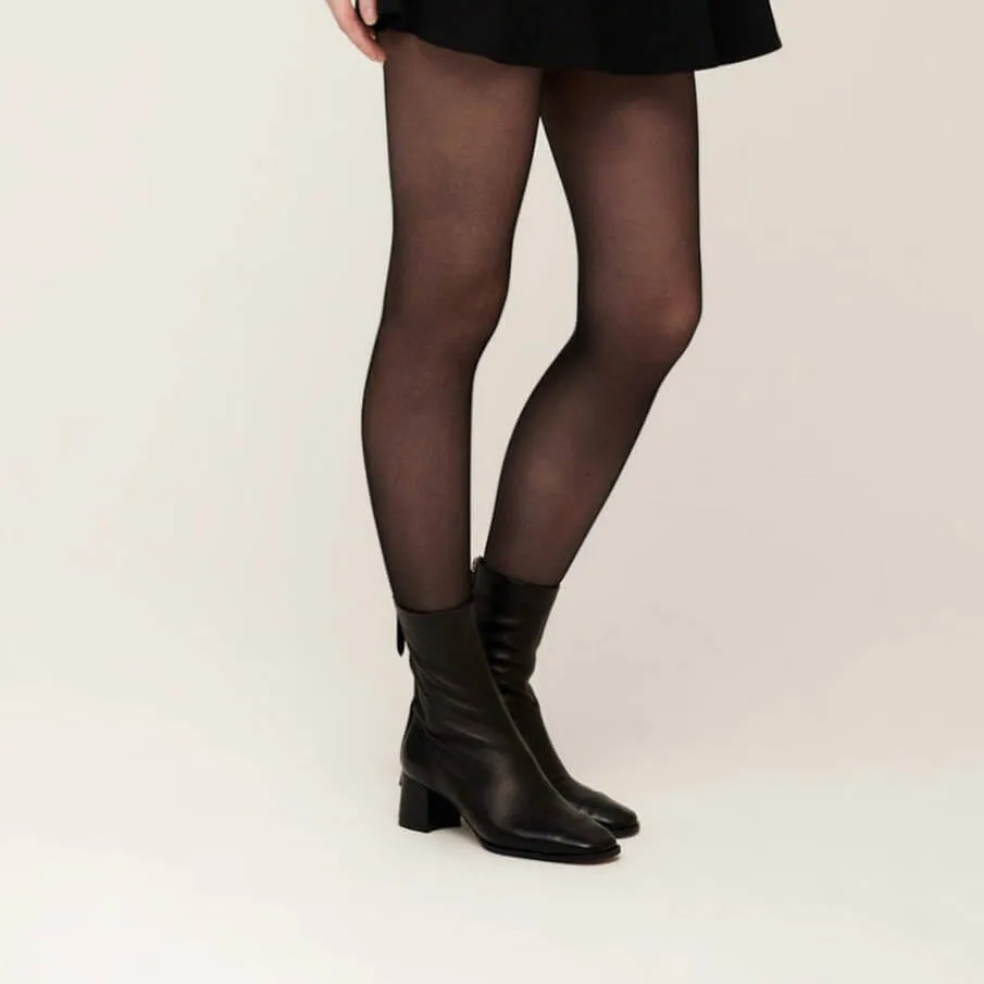 *UK size 1 - TEMOON - ivory, 5cm heels (worn in photo shoot)