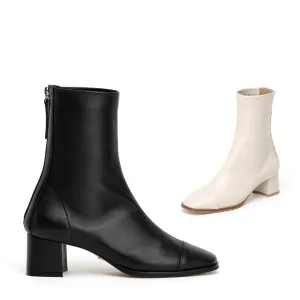 *UK size 1 - TEMOON - ivory, 5cm heels (worn in photo shoot)