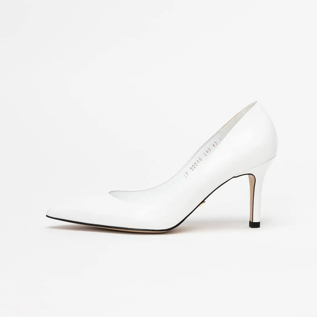 *UK size 2 - AMOLA GLOSSY - pink , 8cm heels