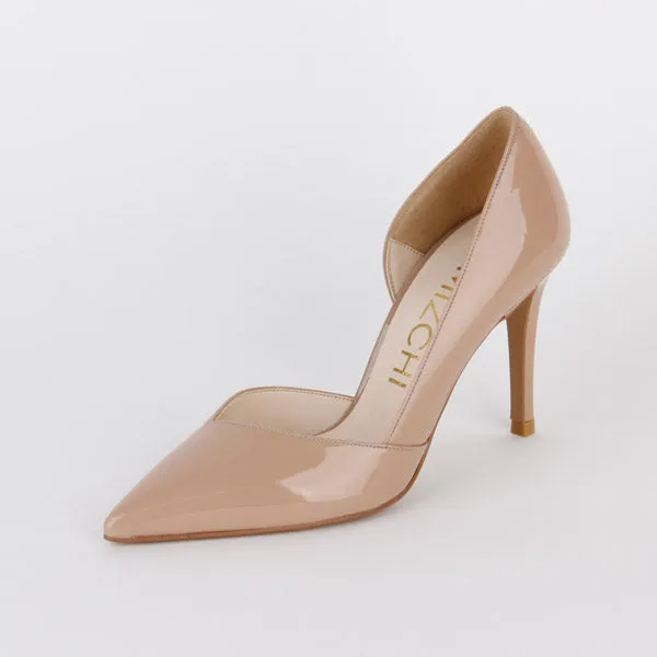 *UK size 2 - MAINZE - beige, 6cm heels