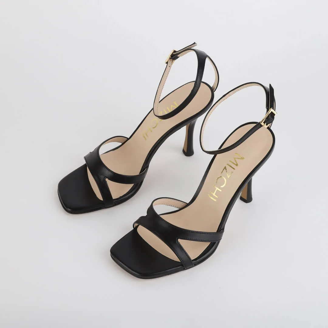 *UK size 2 - VEGAS - gold, 9cm heels