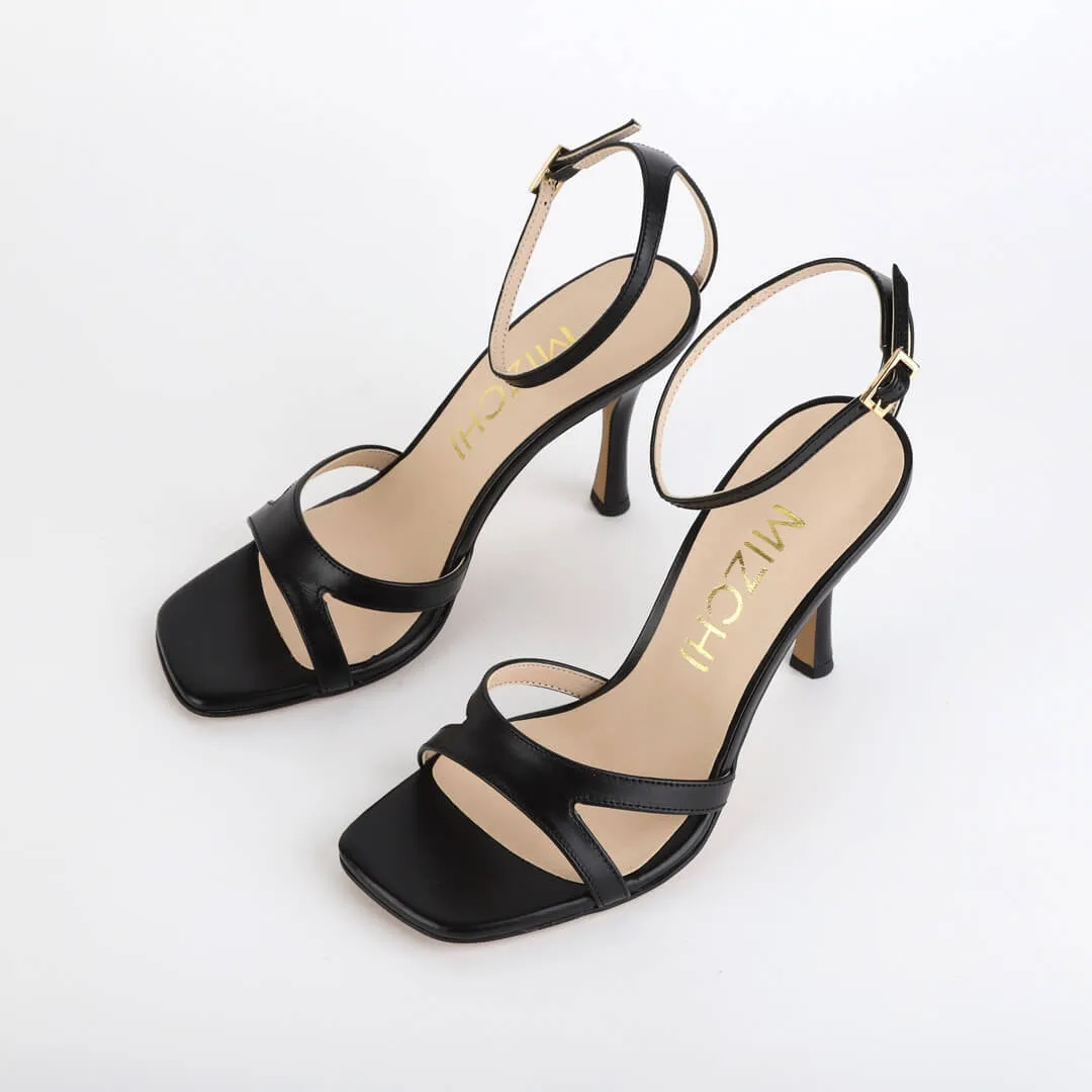 *UK size 2 - VEGAS - gold, 9cm heels