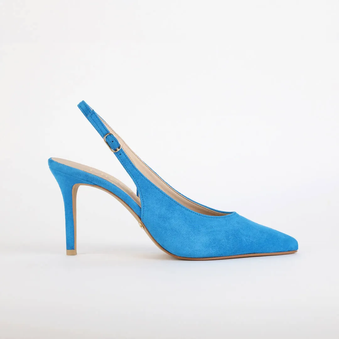 *UK size 2.5 - GOYA - pink, 8cm heels