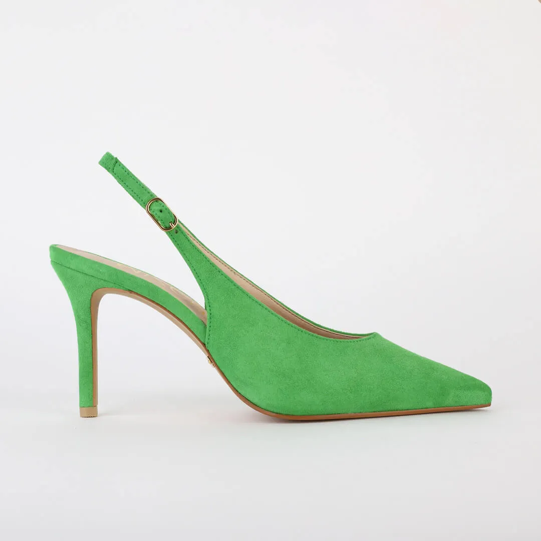 *UK size 2.5 - GOYA - pink, 8cm heels
