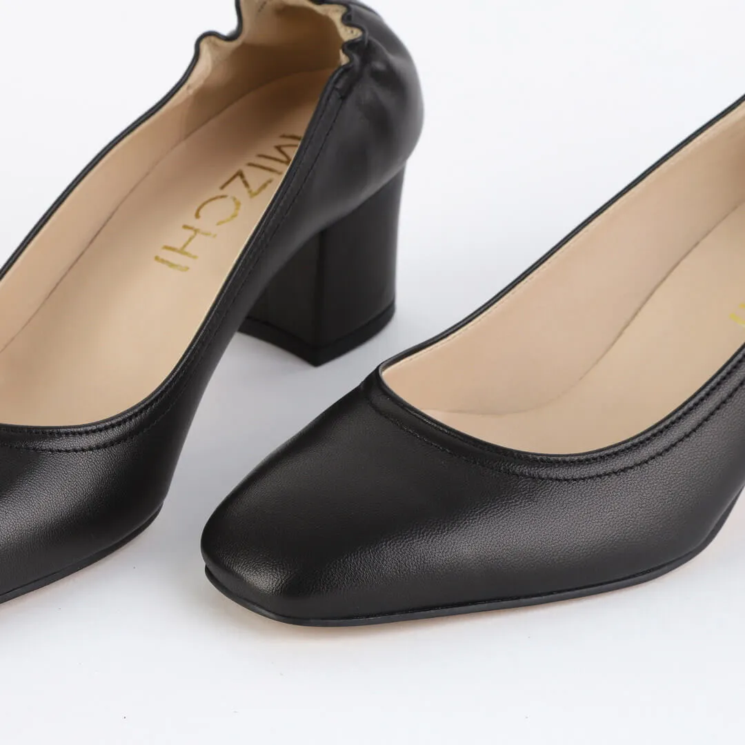 *UK size 2.5 - ISSLA - beige, 5cm heels