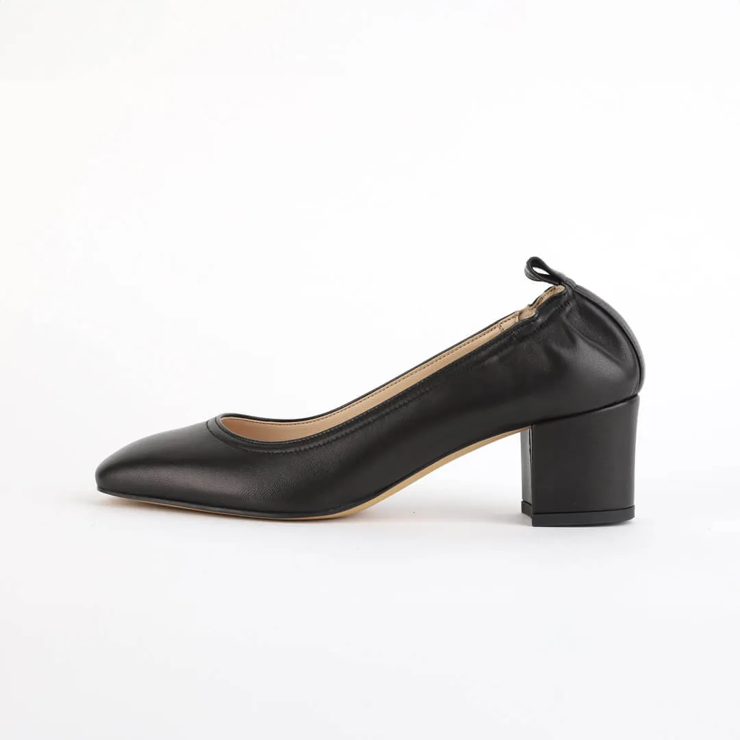 *UK size 2.5 - ISSLA - beige, 5cm heels