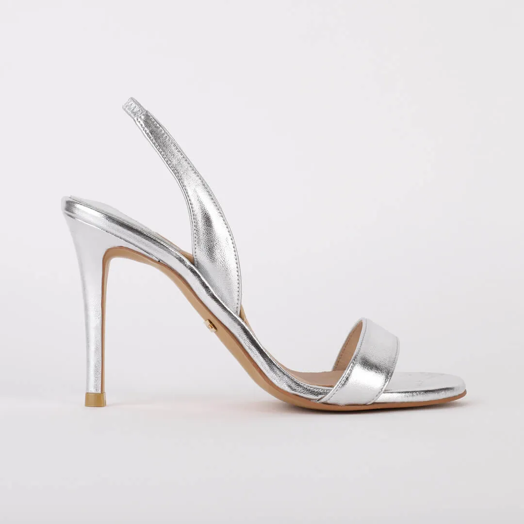 *UK size 2.5 - MADRID METALLIC- gold, 6cm heels