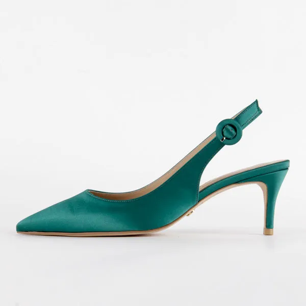 *UK size 3  - HENSON - navy, 6cm heels