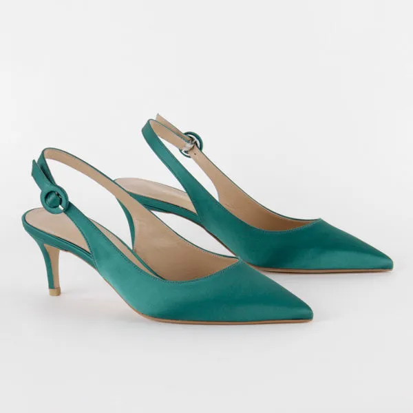 *UK size 3  - HENSON - navy, 6cm heels