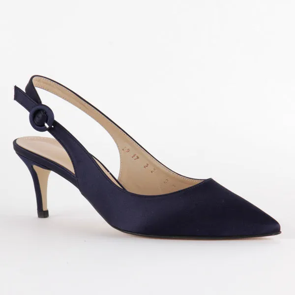 *UK size 3  - HENSON - navy, 6cm heels
