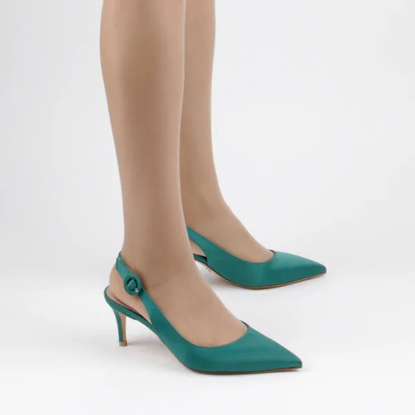 *UK size 3  - HENSON - navy, 6cm heels