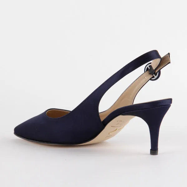 *UK size 3  - HENSON - navy, 6cm heels