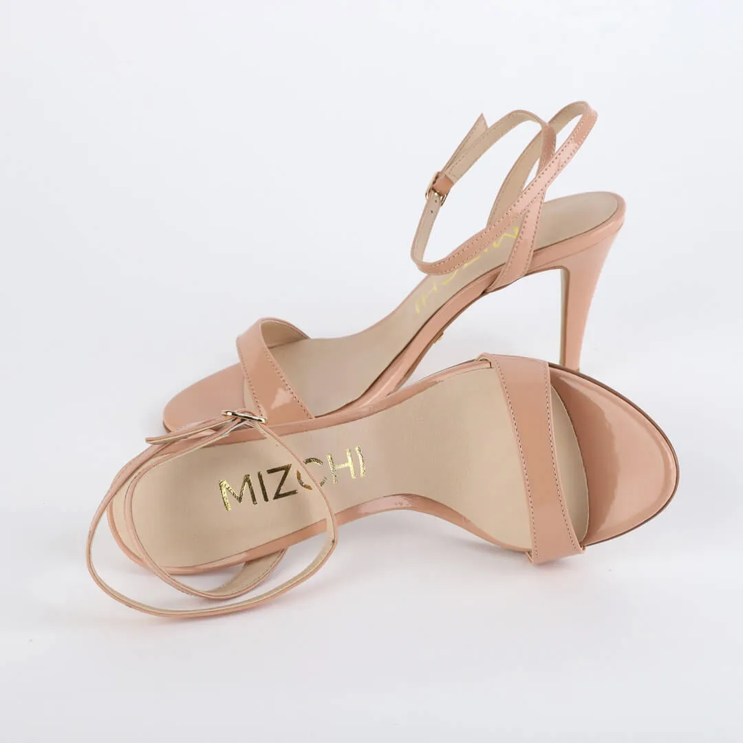 *UK szie 13 - MEGAN - pink patent , 8cm heels