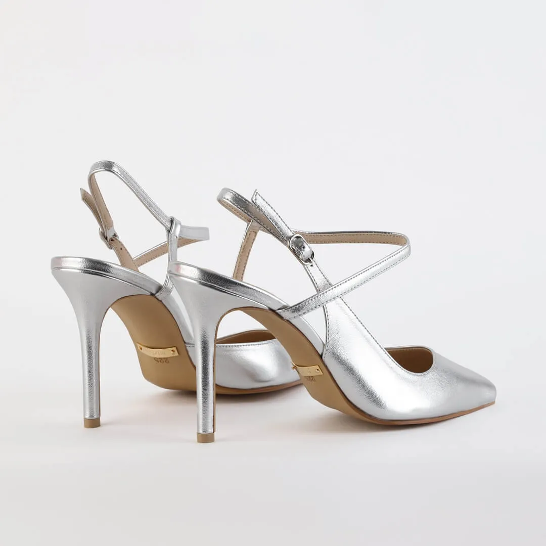 YASMA - strappy leather pumps
