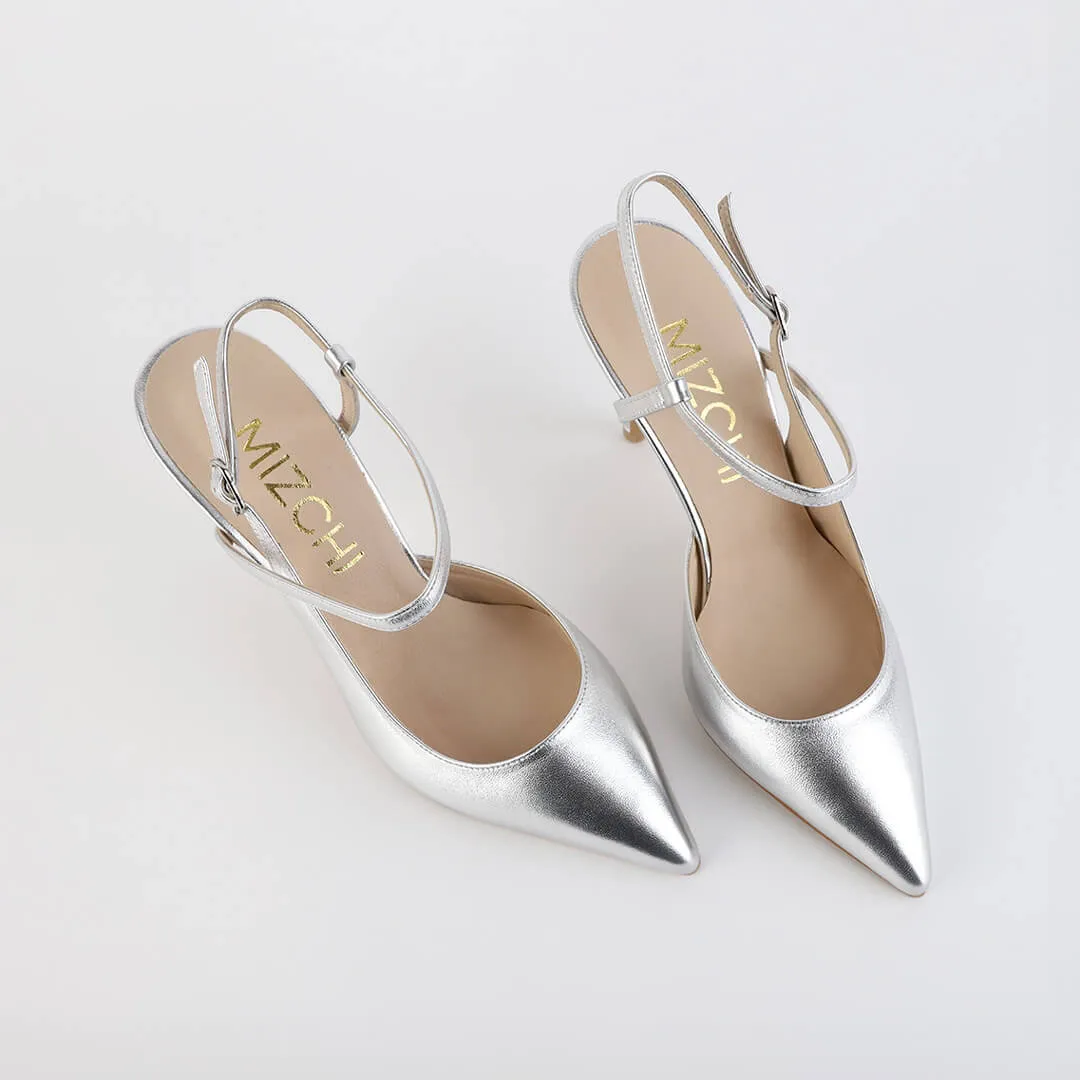 YASMA - strappy leather pumps