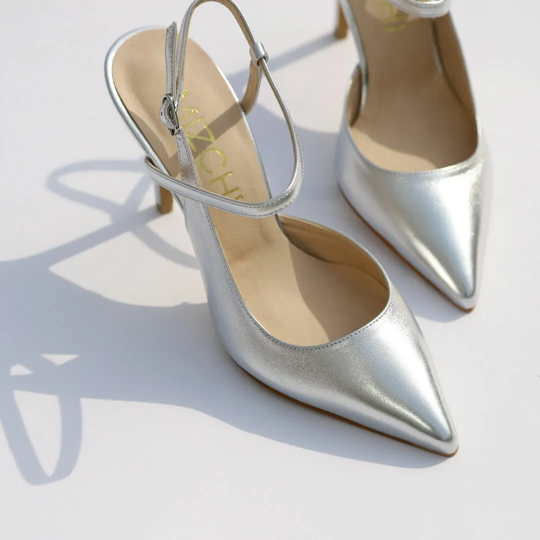 YASMA - strappy leather pumps